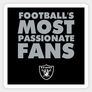 Raider Nation: Football's Most Passionate Fans! Sticker